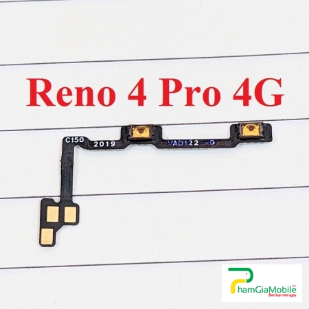 Dây Âm Lượng Oppo Reno 4 Pro 4G Dây Tăng Giảm Âm Lượng Volume Linh Kiện Thay Thế